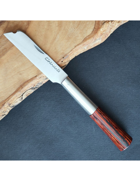 Navaja chata pakawood rojo - Cuchillería de Taramundi