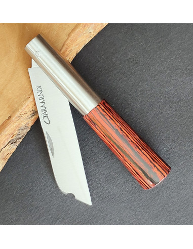 Navaja chata pakawood rojo - Cuchillería de...