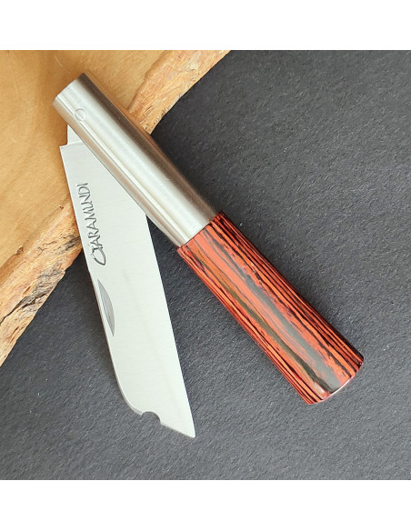 Navaja chata pakawood rojo - Cuchillería de Taramundi