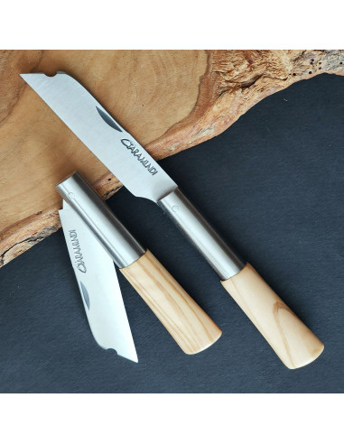 Navaja personalizada chata olivo Cuchillería de...