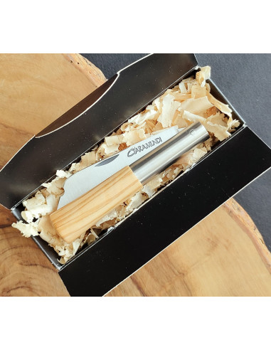 Navaja personalizada chata olivo Cuchillería de...