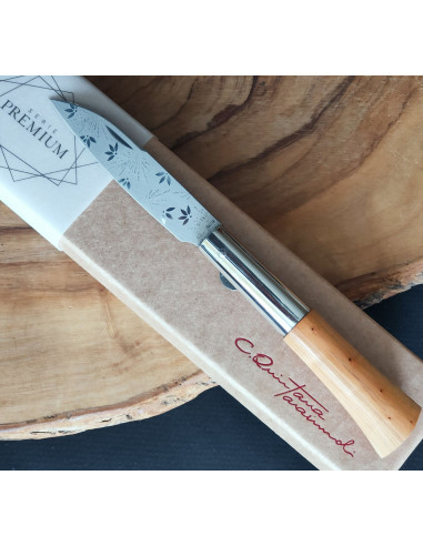 Navaja brezo hoja decorada - Carlos Quintana