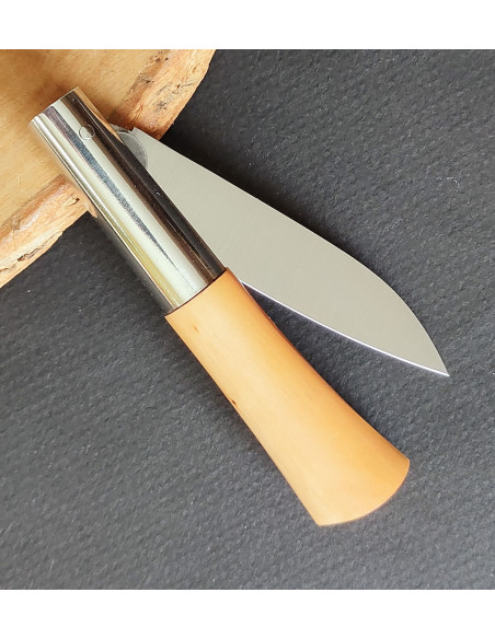 Navaja brezo hoja decorada - Carlos Quintana