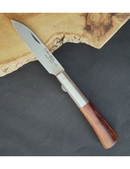 Navaja personalizada palosanto SERIE PREMIUM Carlos Quintana