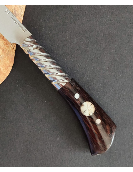 Navaja  ébano quiastolita Francisco Vega