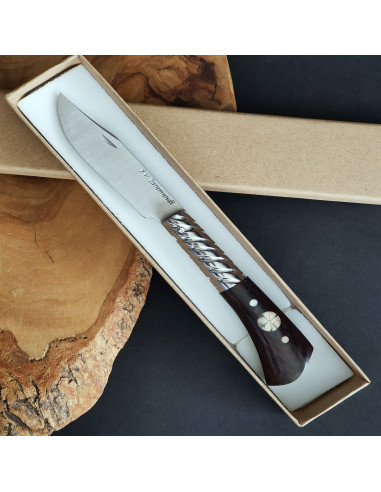 Navaja  ébano quiastolita Francisco Vega