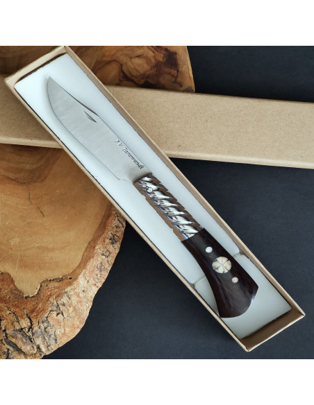 Navaja  ébano quiastolita Francisco Vega