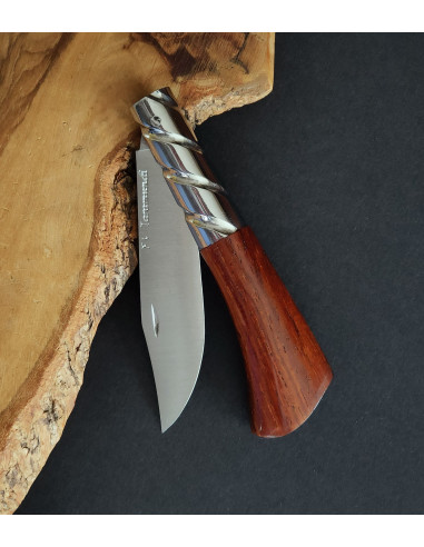 Navaja  cocobolo espiral Francisco Vega