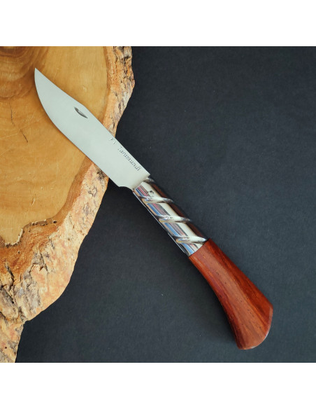 Navaja  cocobolo espiral Francisco Vega