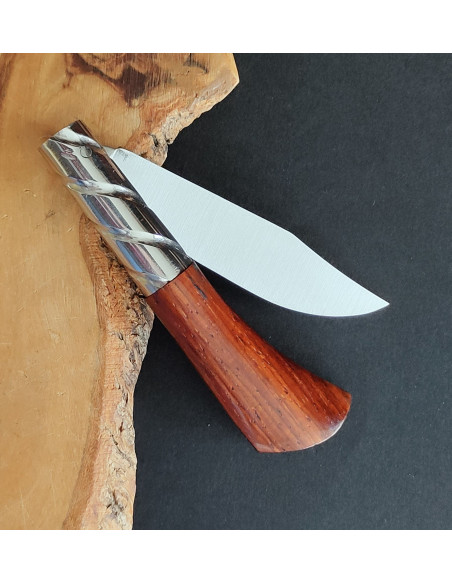 Navaja  cocobolo espiral Francisco Vega