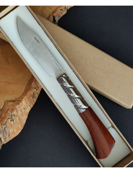 Navaja  cocobolo espiral Francisco Vega