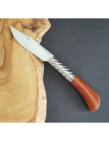 Navaja  cocobolo espiral doble Francisco Vega