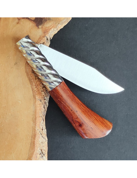 Navaja  cocobolo espiral doble Francisco Vega
