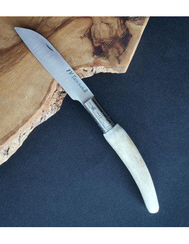 Navaja punta asta venado Francisco Vega