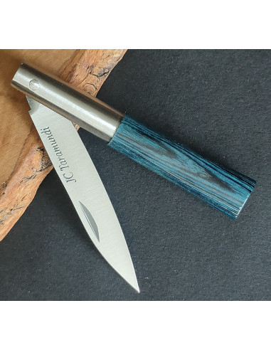 Navaja personalizada laminada azul peq - José...