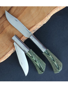 Navaja laminada verde Francisco Vega 2