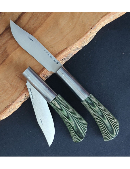 Navaja laminada verde - Francisco Vega