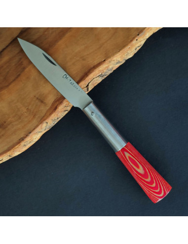 Navaja laminada bicolor rojo Carlos Mon