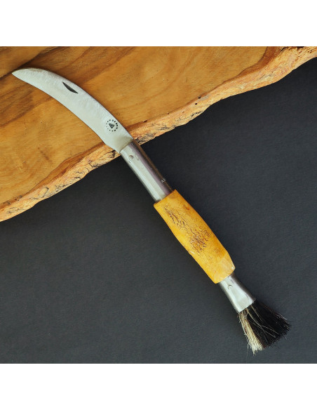 Navaja setas con brocha corteza Antonio Díaz