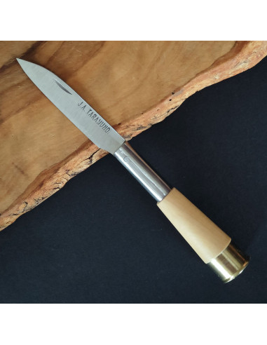 Navaja personalizada culata casquillo bala JA