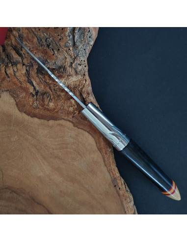 Navaja personalizada ébano bandera España...