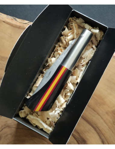 Navaja personalizada bandera España negra...