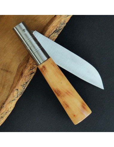 Navaja cerezo quemado bandera España Francisco...