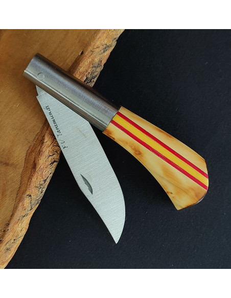 Navaja boj quemada bandera España Francisco Vega