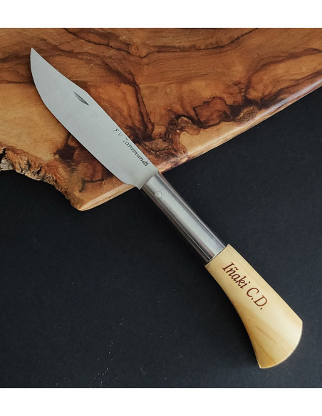 Navaja personalizada boj lisa Francisco Vega