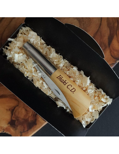 Navaja personalizada boj lisa Francisco Vega