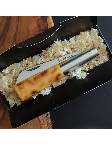 Navaja personalizada marinera boj quemada Carlos Quintana