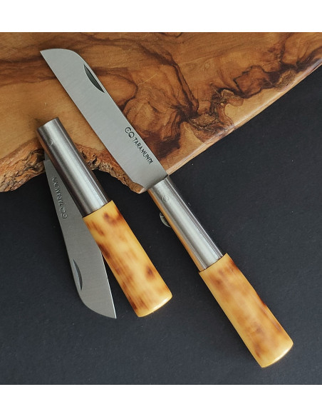 Navaja personalizada marinera boj quemada Carlos Quintana