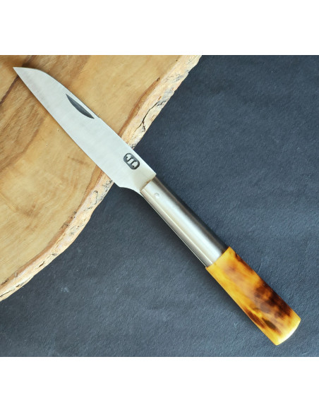 Navaja personalizada quemada - David Legaspi JL