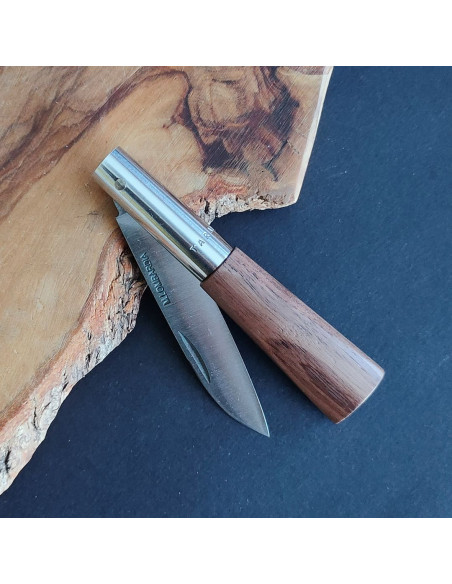 Navaja personalizada nogal M.LOMBARDÍA.