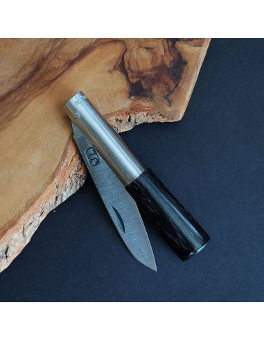 Navaja personalizada negra G - David Legaspi - JL