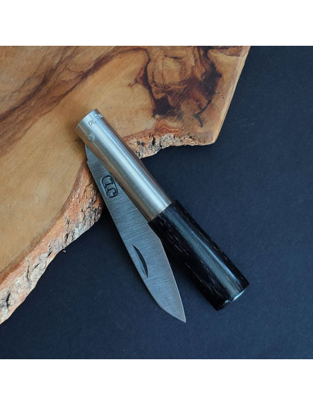 Navaja personalizada negra G - David Legaspi - JL