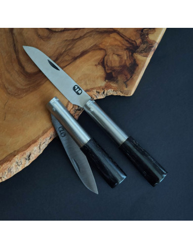 Navaja personalizada negra G - David Legaspi - JL