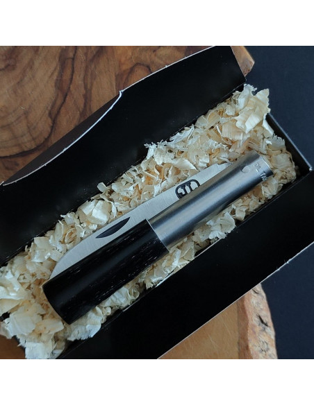 Navaja personalizada negra G - David Legaspi - JL