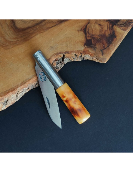 Navaja personalizada quemada peq - David Legaspi JL