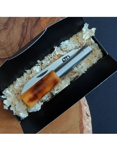 Navaja personalizada Quemada G - David Legaspi JL