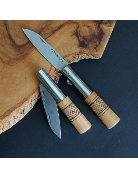 Navaja personalizada cerezo cruzadillo peq. - Carlos Quintana
