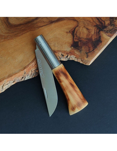 Navaja boj quemada peq. - Cuchillería de Taramundi