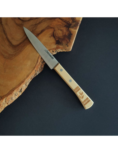 Cuchillo cocina puntilla / patatero decorado - Cuchillería de Taramundi