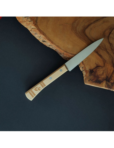 Cuchillo cocina puntilla / patatero decorado -...