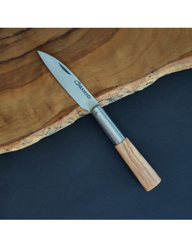 Navaja personalizada olivo peq. - Cuchillería...