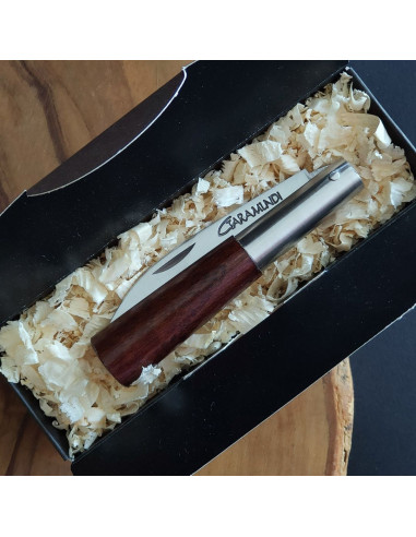 Navaja castaño tintada peq. - Cuchillería de...