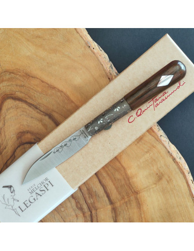 Navaja rameada ébano verde - Carlos Quintana