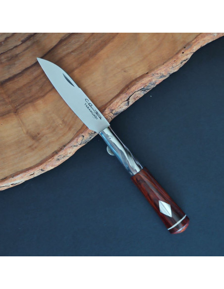 Navaja cocobolo rombos - Carlos Quintana