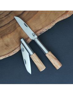 Navaja personalizada olivo G - David Legaspi 2