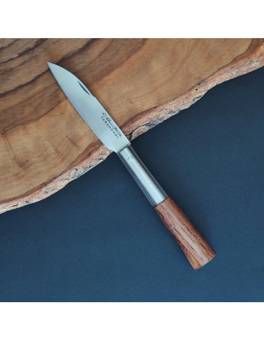 Navaja personalizada castaño teñido G - Carlos...